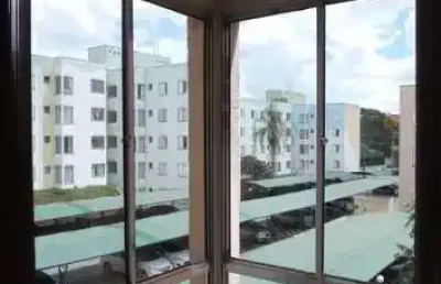 Apartamento para venda em bragança paulista, residencial das ilhas, 2 dormitórios, 1 banheiro, 1 vaga