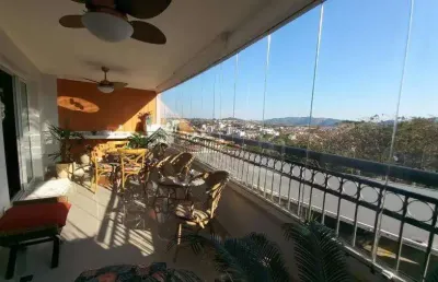 Apartamento para venda em bragança paulista, jardim nova bragança, 4 dormitórios, 3 suítes, 5 banheiros, 3 vagas