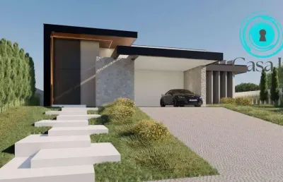 Casa térrea com 3 dormitórios à venda, 285 m² por r$ 2.450.000 - condomínio gsp art's - itatiba/sp