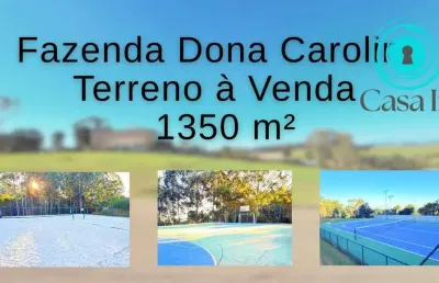 Terreno à venda, 1350 m² por r$ 800.000,00 - fazenda dona carolina - itatiba/sp