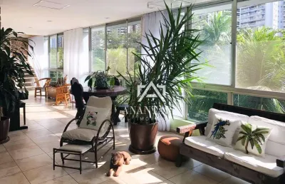 Cobertura na lucio costa com 5 suítes - barra da tijuca