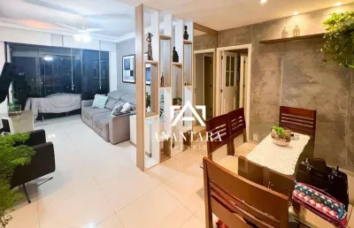 Apartamento no novo leblon com 2 quartos - barra da tijuca