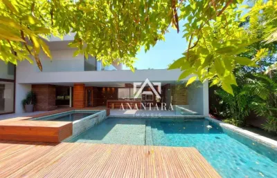 Casa no santa mônica jardins com 3 quartos - barra da tijuca