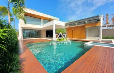 Casa no alphaville com 5 suítes à venda - barra da tijuca
