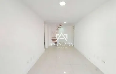Cobertura com 2 quartos à venda, 138 m² por r$ 550.000 - freguesia de jacarepaguá - rio de janeiro/rj