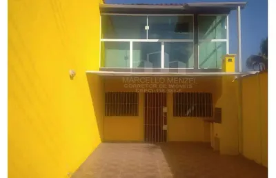 Sobrado para venda em caraguatatuba, travessão, 2 dormitórios, 2 banheiros, 3 vagas