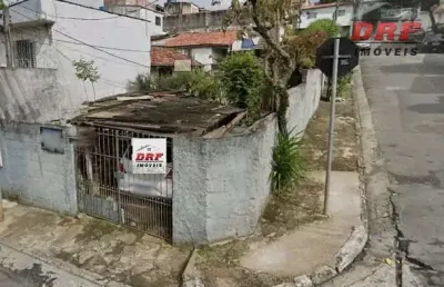 Terreno à venda na rua diva, 150, parque santo antônio, guarulhos por r$ 300.000