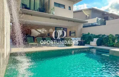 Luxuosa e novíssima casa à venda com 362 m² i 6 suítes, em riviera de são lourenço - bertioga sp.