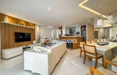 Apartamento à venda, 4 suítes, 132m², na riviera de são lourenço  - bertioga sp