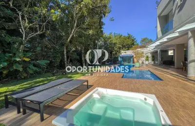 Luxuosa casa à venda em riviera de são lourenço: 6 suítes, piscina e alta gastronomia