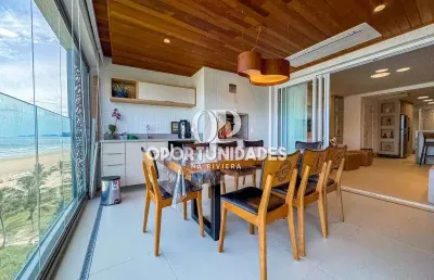 Apartamento, aluguel anual, frontal ao mar, 4 suítes, em riviera de são lourenço, bertioga - sp