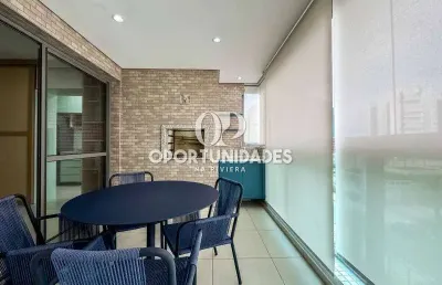 Belíssimo apartamento á venda, 3 dormitórios i suíte, centro, bertioga - sp