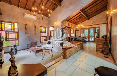 Belíssima casa à venda, 5 dormitórios i 3 suítes, em riviera de são lourenço, bertioga - sp