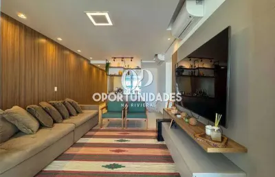 Apartamento à venda, 3 suítes i lavabo, 141m², em riviera de são lourenço - bertioga sp