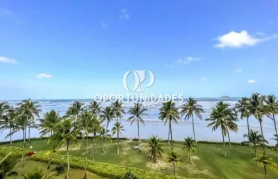 Cobertura duplex mobiliada à venda - 4 dormitórios, vista para o mar em riviera de são lourenço, sp