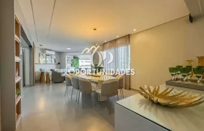 Apartamento luxuoso à venda na riviera de são lourenço - bertioga sp- 4 suítes, lavabo, 195m².
