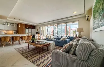 Cobertura mobiliada 3 dormitórios (1 suíte) em riviera de são lourenço – bertioga sp- r$ 3,7 milhões