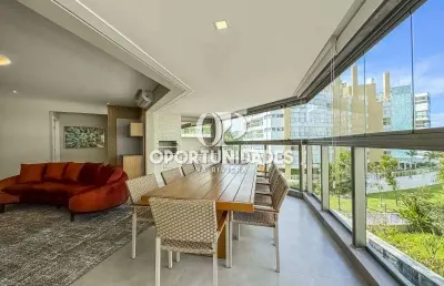 Luxuoso apartamento à venda, pé na areia, 5 dormitórios em riviera de são lourenço, bertioga sp.