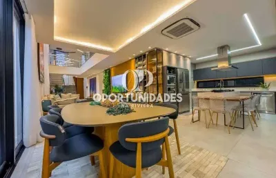 Casa à venda, alto padrão, 5 suítes, 384m², em riviera de são lourenço - bertioga sp.