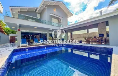 Casa de alto padrão à venda em riviera de são lourenço - 6 suítes, piscina e 470m².
