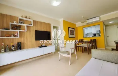 Apartamento à venda, pé na areia, 3 dormitórios, 106m², em riviera de são lourenço - bertioga- sp.