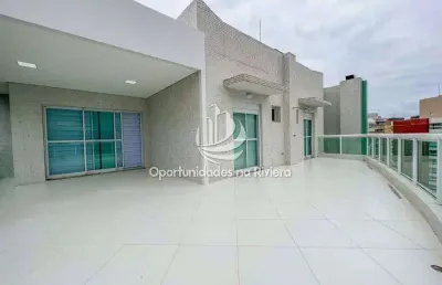 Cobertura à venda, 4 suítes, lavabo, em riviera de são lourenço, bertioga - sp