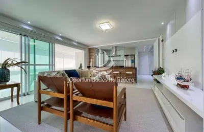 Apartamento à venda, 3 suítes, lavabo, 158m², em riviera de são lourenço - bertioga sp