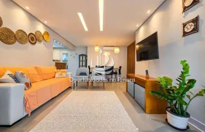 Apartamento à venda, 3 dormitórios i suíte, em riviera de são lourenço - bertioga sp.
