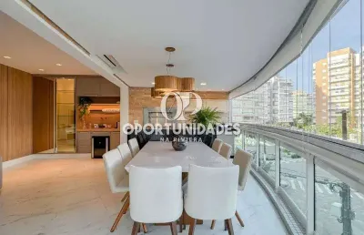 Luxuoso apartamento de 3 suítes à venda em riviera de são lourenço - bertioga sp