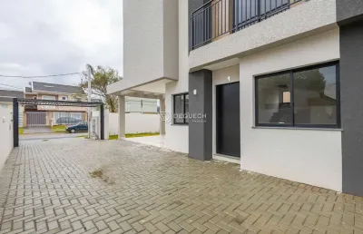 Casa em condomínio fechado com 3 quartos à venda na rua benjamin mion, santa felicidade, curitiba, 126 m2 por r$ 755.000