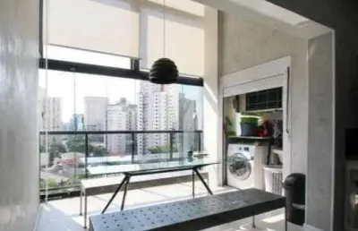 Apartamento duplex á venda na vila olímpia, com 1 suíte 1 vaga