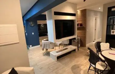 Apartamento mobiliado 96 m² 3 quartos/ 2 suítes 2 vagas zona sul vl andrade