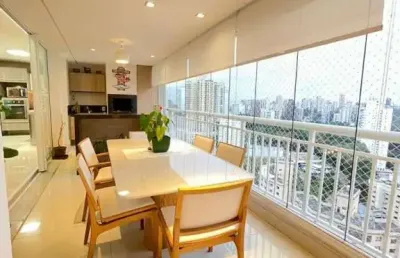 Vendo apartamento mobiliado cond paulistano com 3 suítes e 2 vagas morumbi