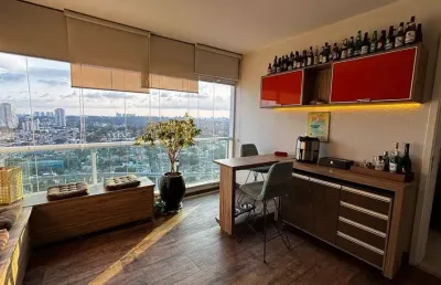 Apartamento decorado a venda 2 dormitórios 2 vagas campo belo