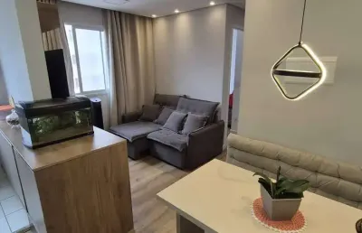 Apartamento à venda semi-mobiliado 2 dorms 1 vaga cond. plug morumbi