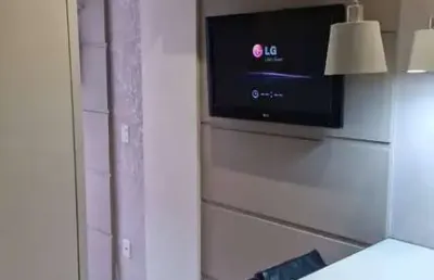 Apartamento studio mobiliado com 1 vaga locacão ou venda granja viana