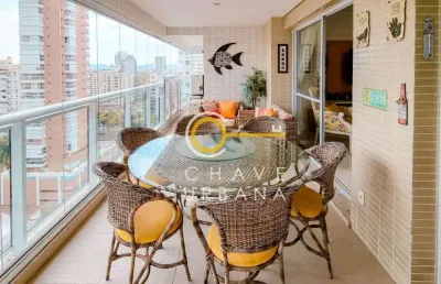 Apartamento com 3 dormitórios para alugar, 180 m² por r$ 18.119,23/mês - gonzaga - santos/sp