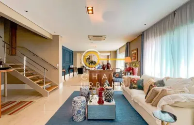 Cobertura com 3 dormitórios à venda, 425 m² por r$ 5.320.000,00 - vila rica - santos/sp