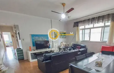 Apartamento com 3 dormitórios à venda, 136 m² por r$ 690.000,00 - josé menino - santos/sp