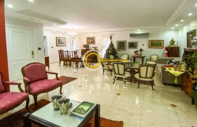 Apartamento com 4 dormitórios à venda, 281 m² por r$ 2.800.000,00 - boqueirão - santos/sp