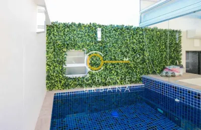 Cobertura com 3 dormitórios à venda, 226 m² por r$ 1.700.000,00 - ponta da praia - santos/sp