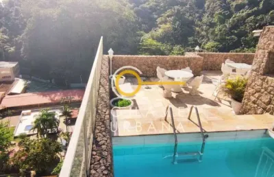 Cobertura com 3 dormitórios à venda, 215 m² por r$ 790.000,00 - vila luis antônio - guarujá/sp