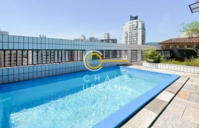 Cobertura à venda, 400 m² por r$ 1.850.000,00 - ponta da praia - santos/sp