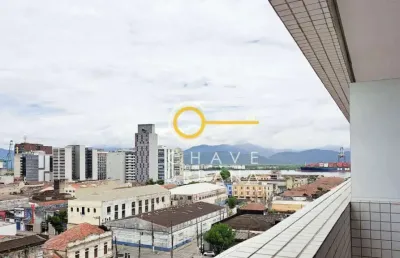 Sala, 60 m² - venda por r$ 365.000,00 ou aluguel por r$ 3.318,45/mês - centro - santos/sp