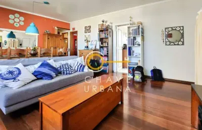 Apartamento com 3 dormitórios à venda, 121 m² por r$ 845.000,00 - embaré - santos/sp