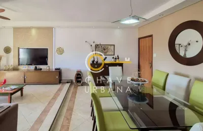 Apartamento com 3 dormitórios à venda, 137 m² por r$ 680.000,00 - campo grande - santos/sp