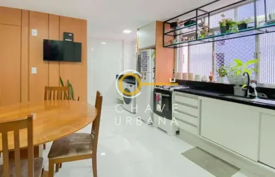 Apartamento com 2 dormitórios à venda, 87 m² por r$ 800.000,00 - boqueirão - santos/sp
