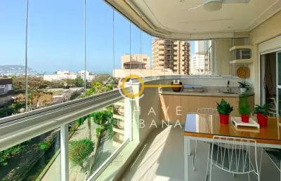Apartamento com 4 dormitórios à venda, 180 m² por r$ 1.270.000,00 - enseada - guarujá/sp
