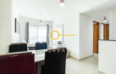 Apartamento com 2 dormitórios para alugar, 58 m² por r$ 5.000,00/mês - vila matias - santos/sp