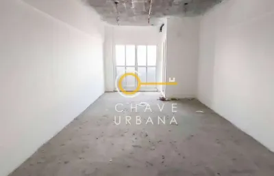 Conjunto comercial/ sala  à venda, 44 m² por r$ 320.000- encruzilhada - santos/sp